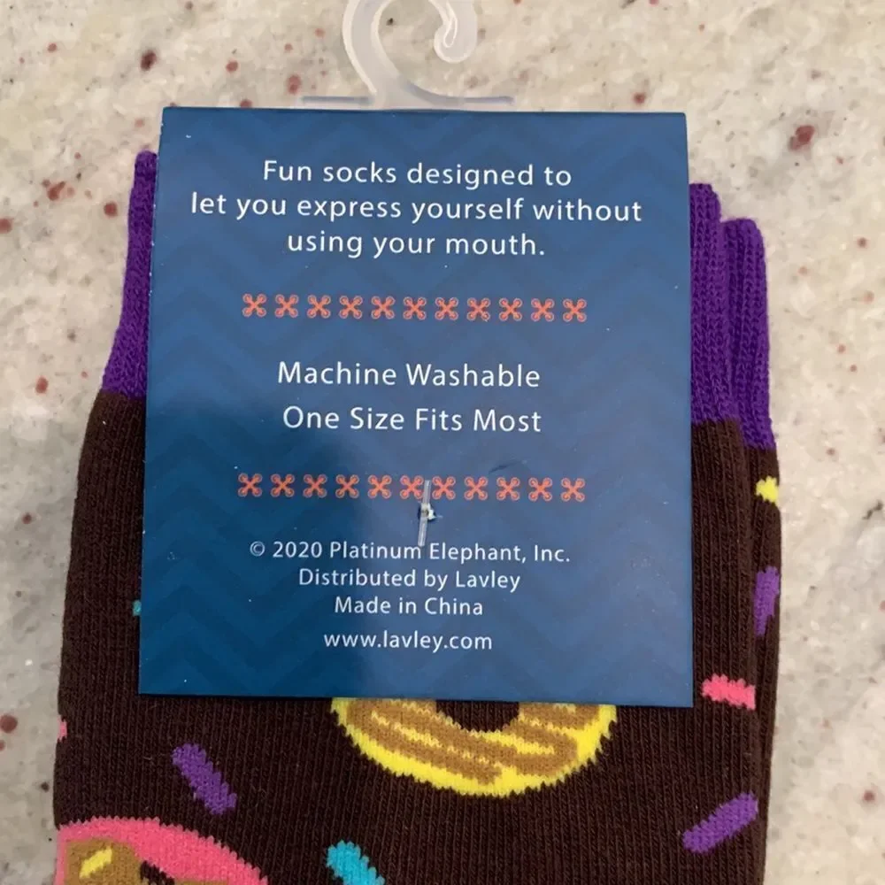Donuts Socks  - Picture 3 of 4